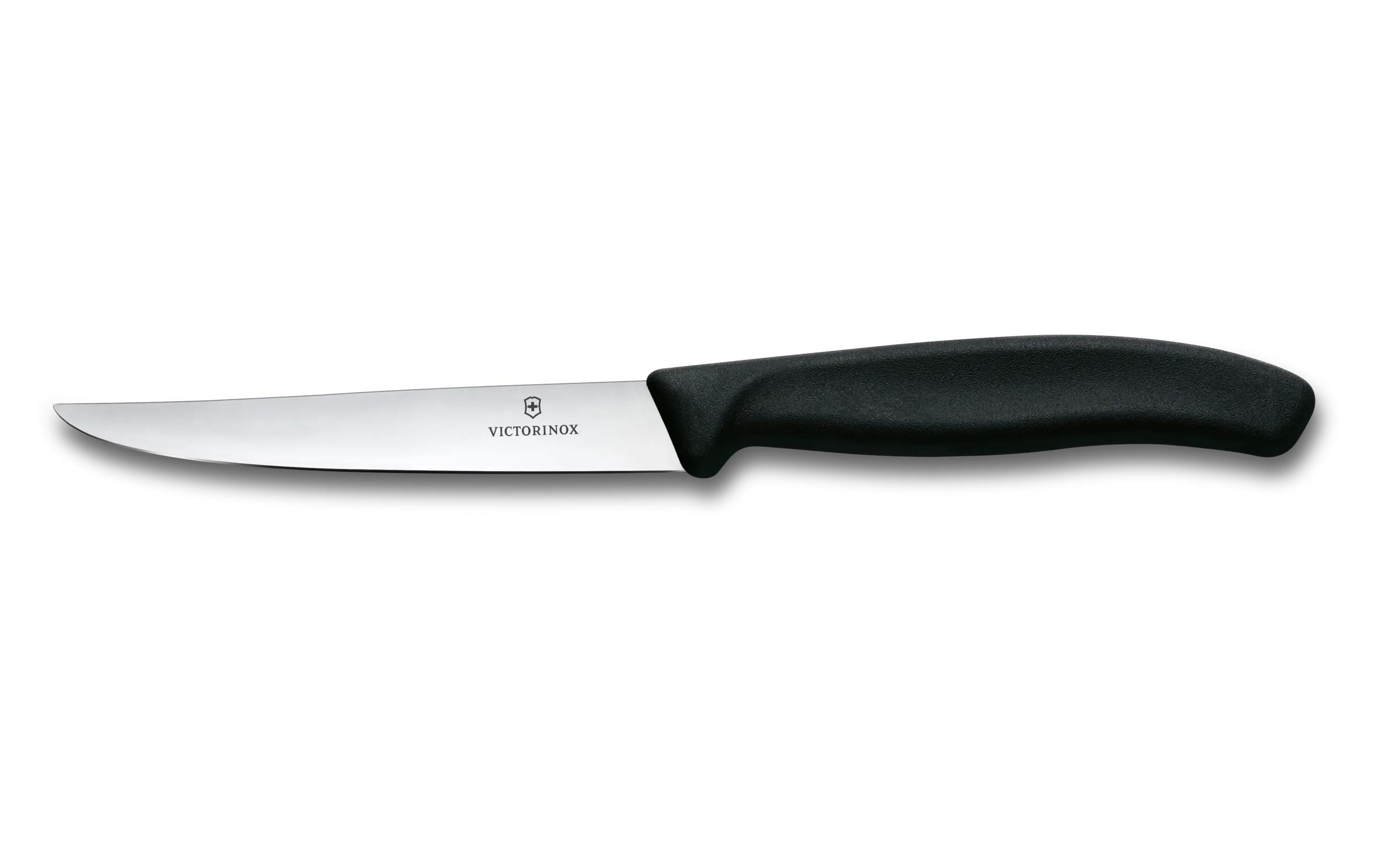 Messer-Set Swiss Classic 6 Stück, Schwarz, 11 cmSteakmesser-Set
