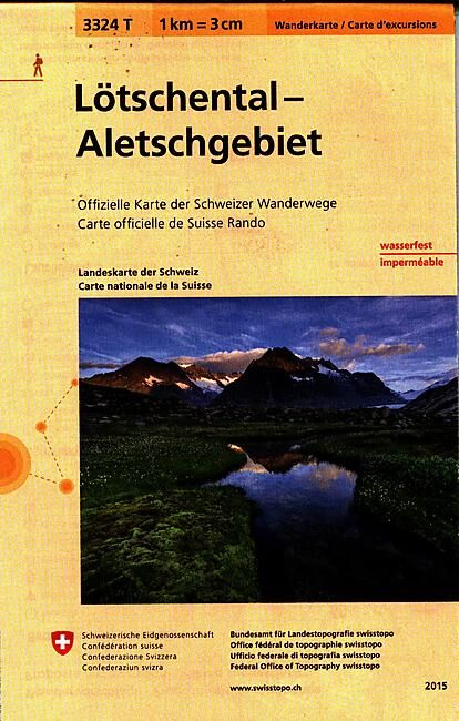BUNDESAMT - 3324T LOTSCHENTAL ECHELLE 1 33 000