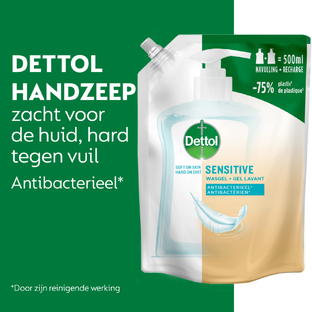 Dettol Refill Handzeep Sensitive 500ML