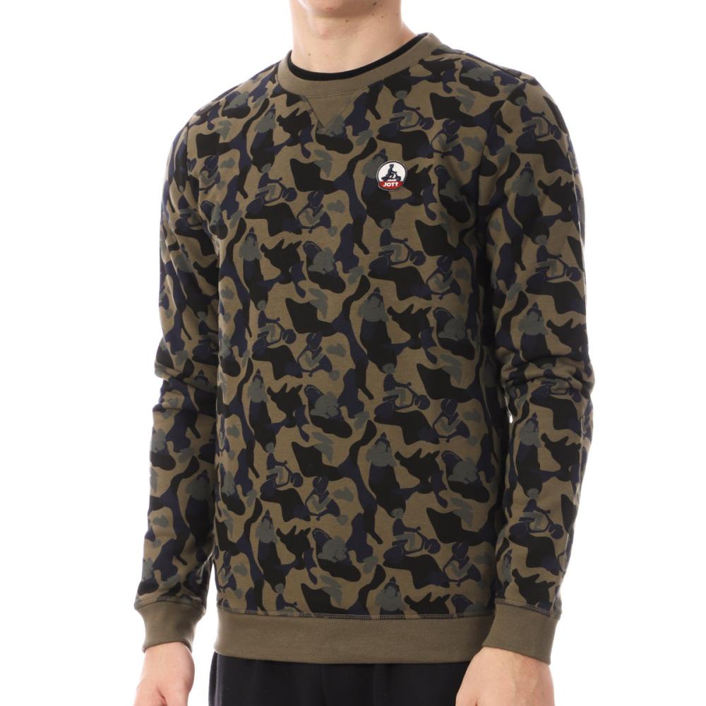 Jott Sweat Imprimé Camouflage Homme Jott Braga Camo
