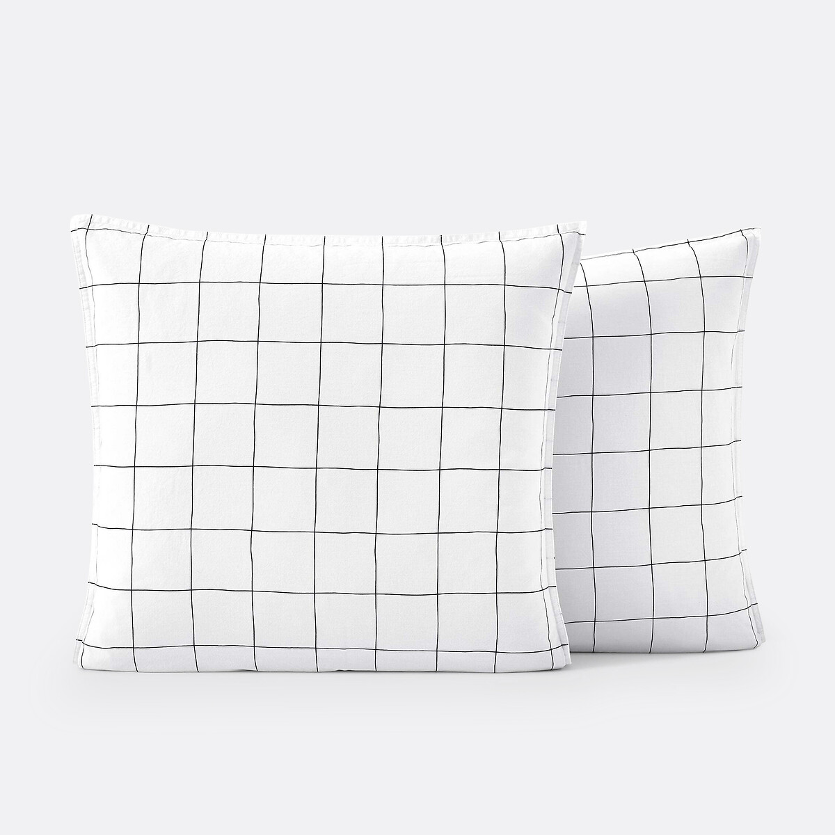 LA REDOUTE INTERIORS<br>Capas de almofada em algodão lavado Monille