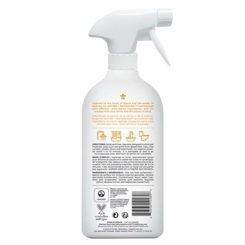 Attitude Badkamerreiniger Citrus Zest800 ml
