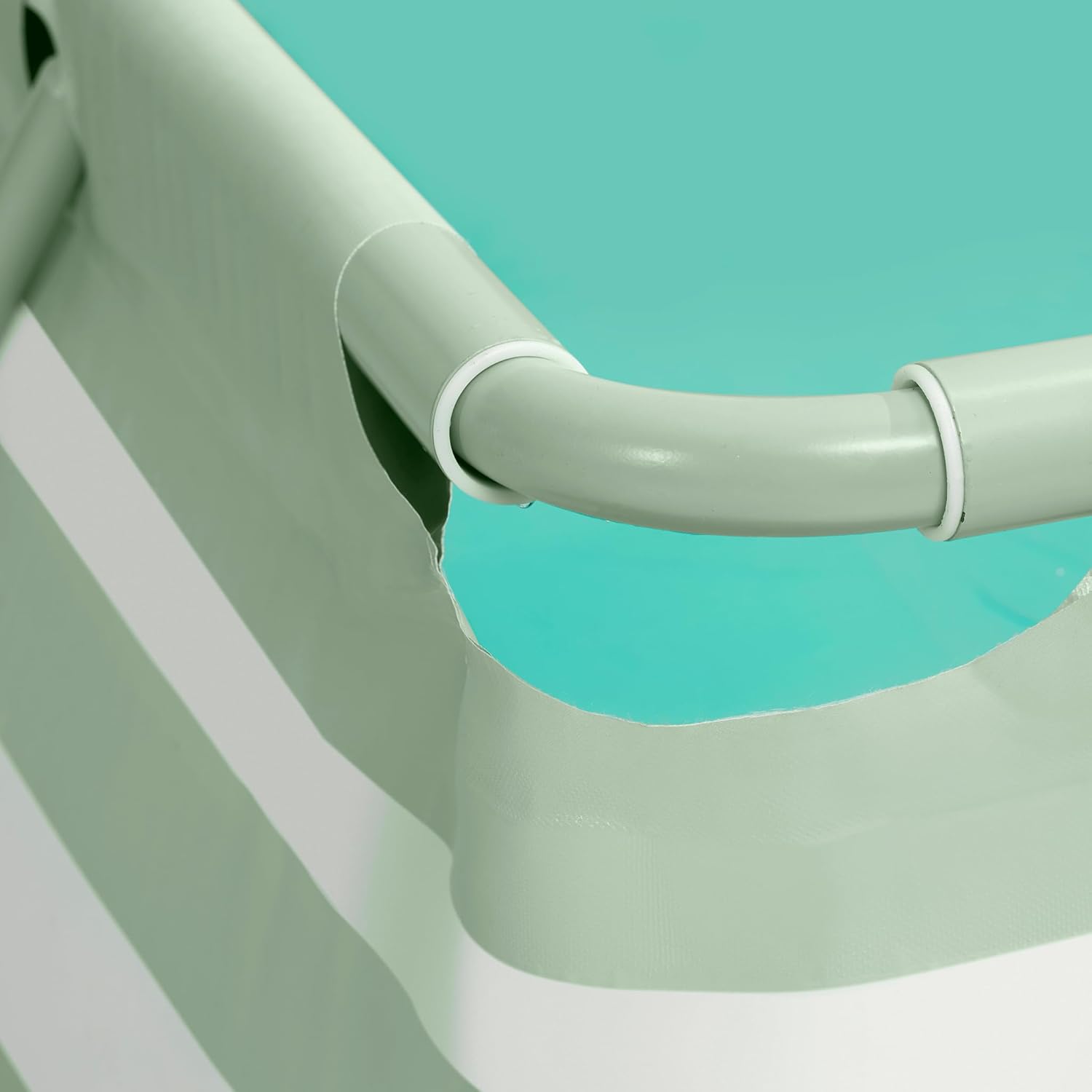 Swim Essentials Aufstellpool - Rahmenpool - Rechteck - Grün/Weiß - 400 x 200 x 75 cm (inklusive Filterpumpe)
