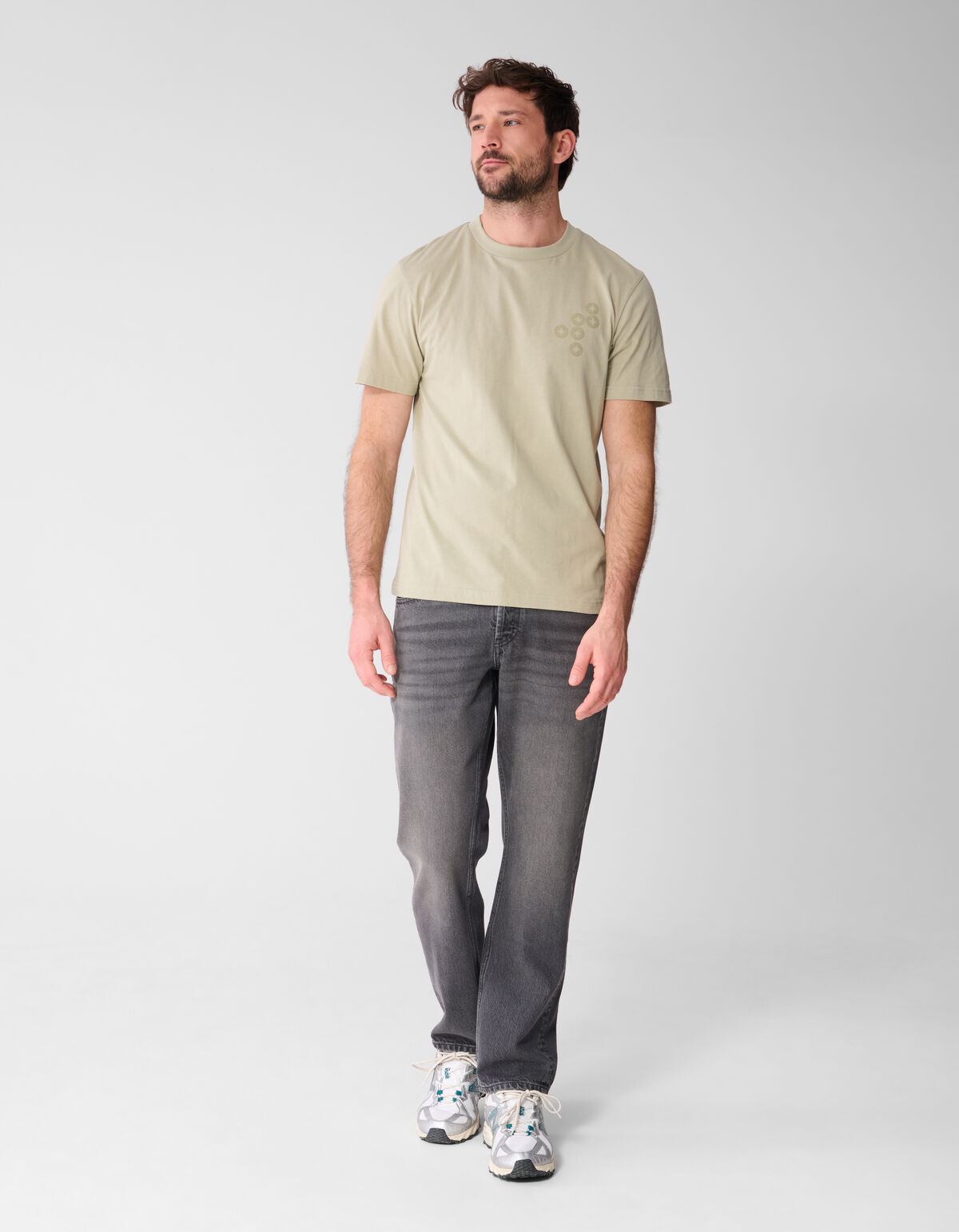 Spread Logo T-shirt Lichtgroen