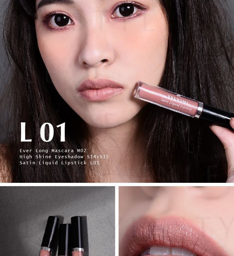TSUVIMI - Satijnen vloeibare lippenstift