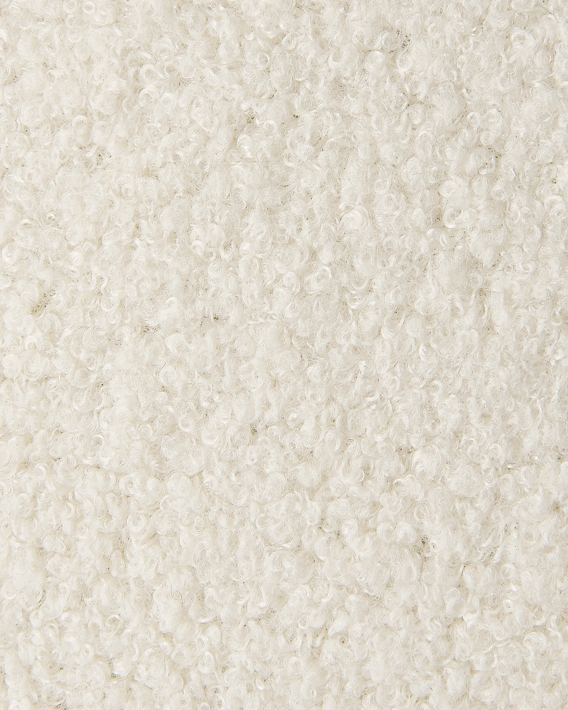 Set van 2 eetkamerstoelen CASEY Bouclé Gebroken wit