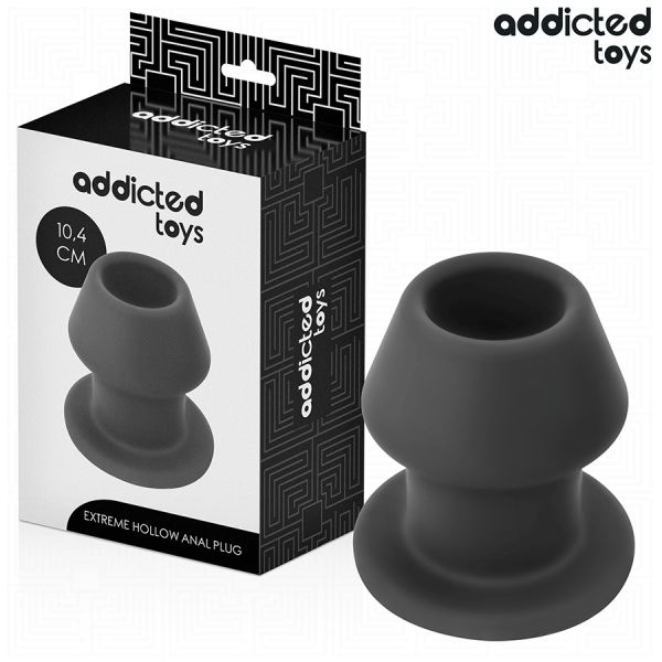 Addicted Toys Plug Anal Extremo Oco Tamanho L 10,4 cm