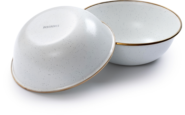 Barebones emailliertes Schüssel Set Enamel 2 teilig