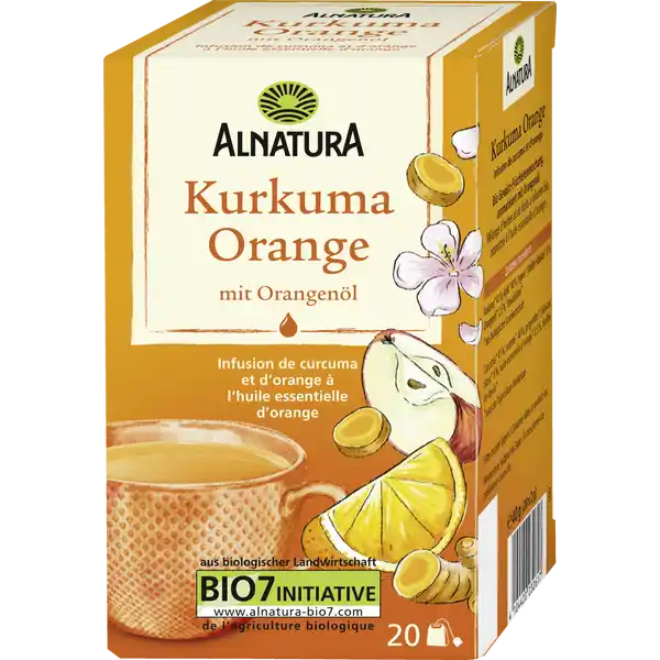 Bio Kurkuma Orange Tee