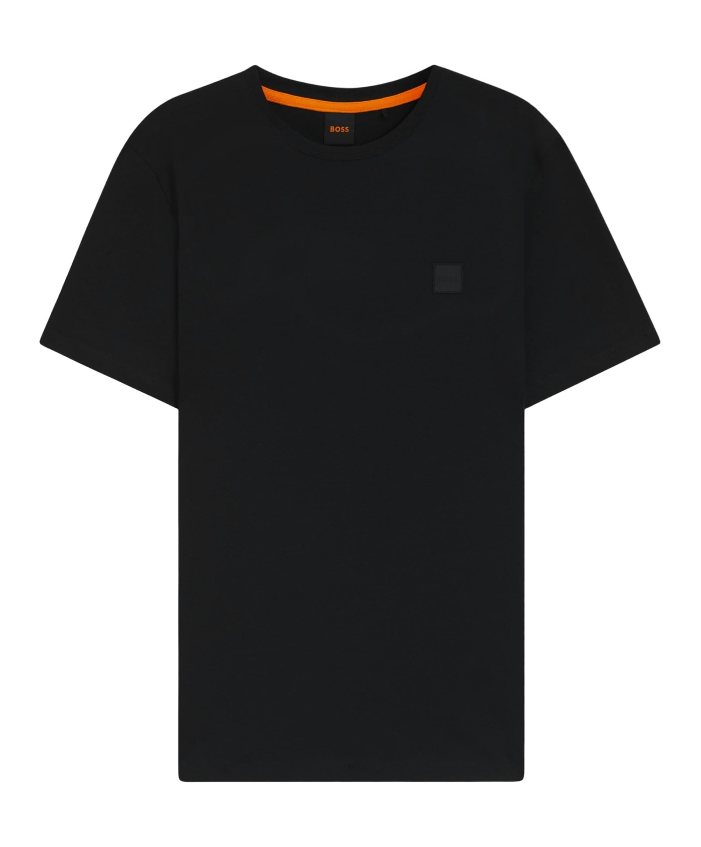 Boss Orange Heren T-shirt zwart