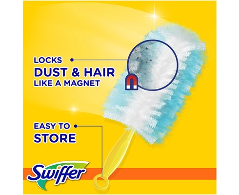 Swiffer Duster Kit - Handle   Refillers 4 pcs