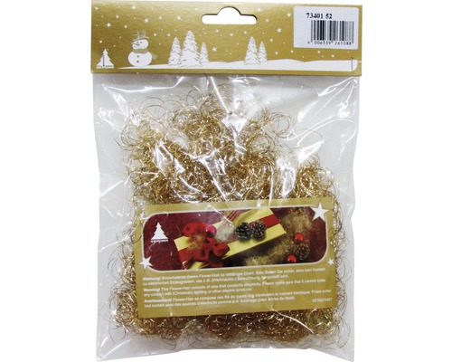 Engelenhaar 20 g plastic goud
