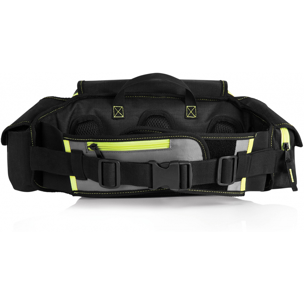 Acerbis - Sacoche banane + poche à eau Dromy 6,5L Noir / Jaune fluo