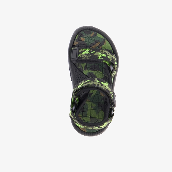 Braqeez jongens sandalen met camouflage print