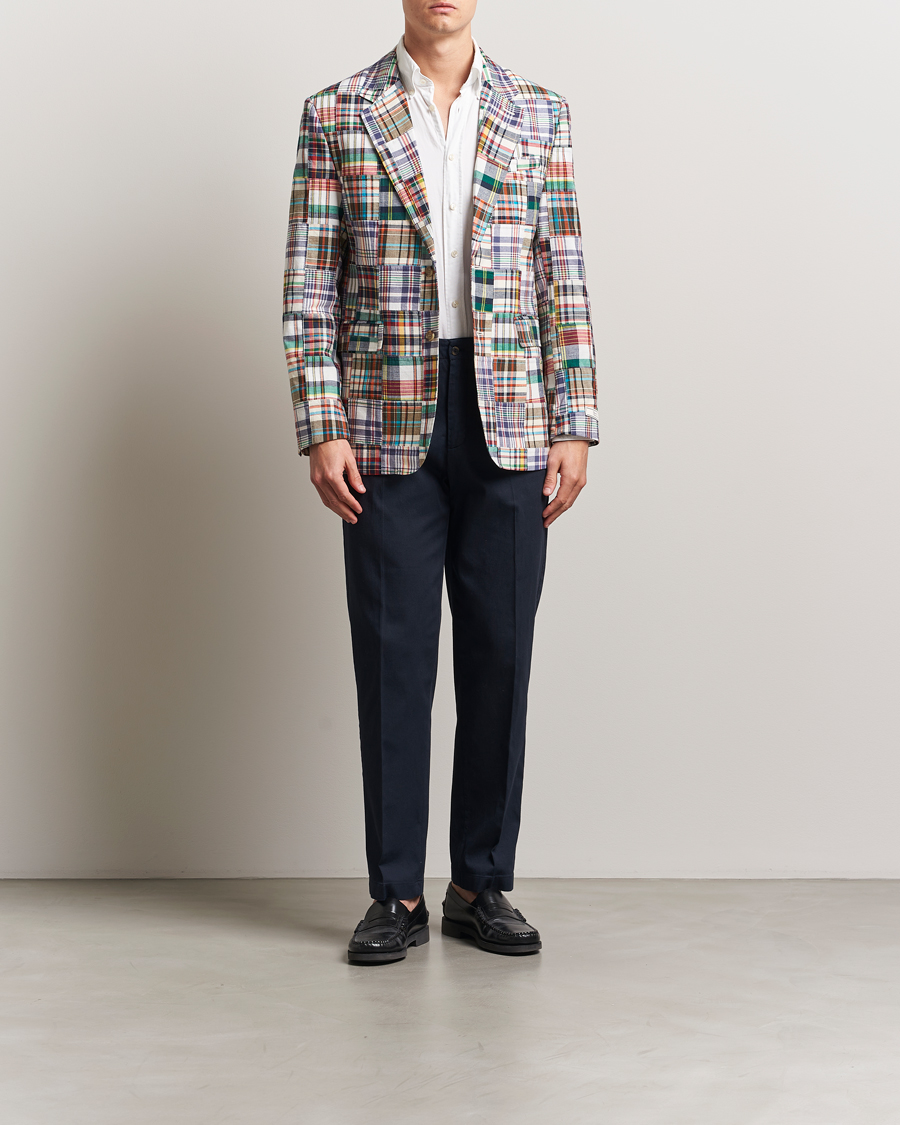 GANT Regular Fit Patchwork Blazer Multi