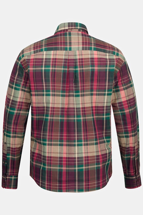 Karohemd, Langarm, Kentkragen, Modern Fit