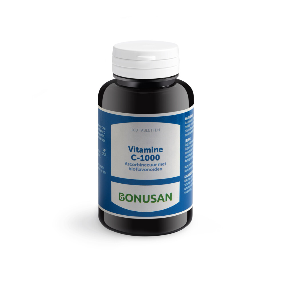 Bonusan Vitamine C 1000 mgAscorbinezuur100 tabletten