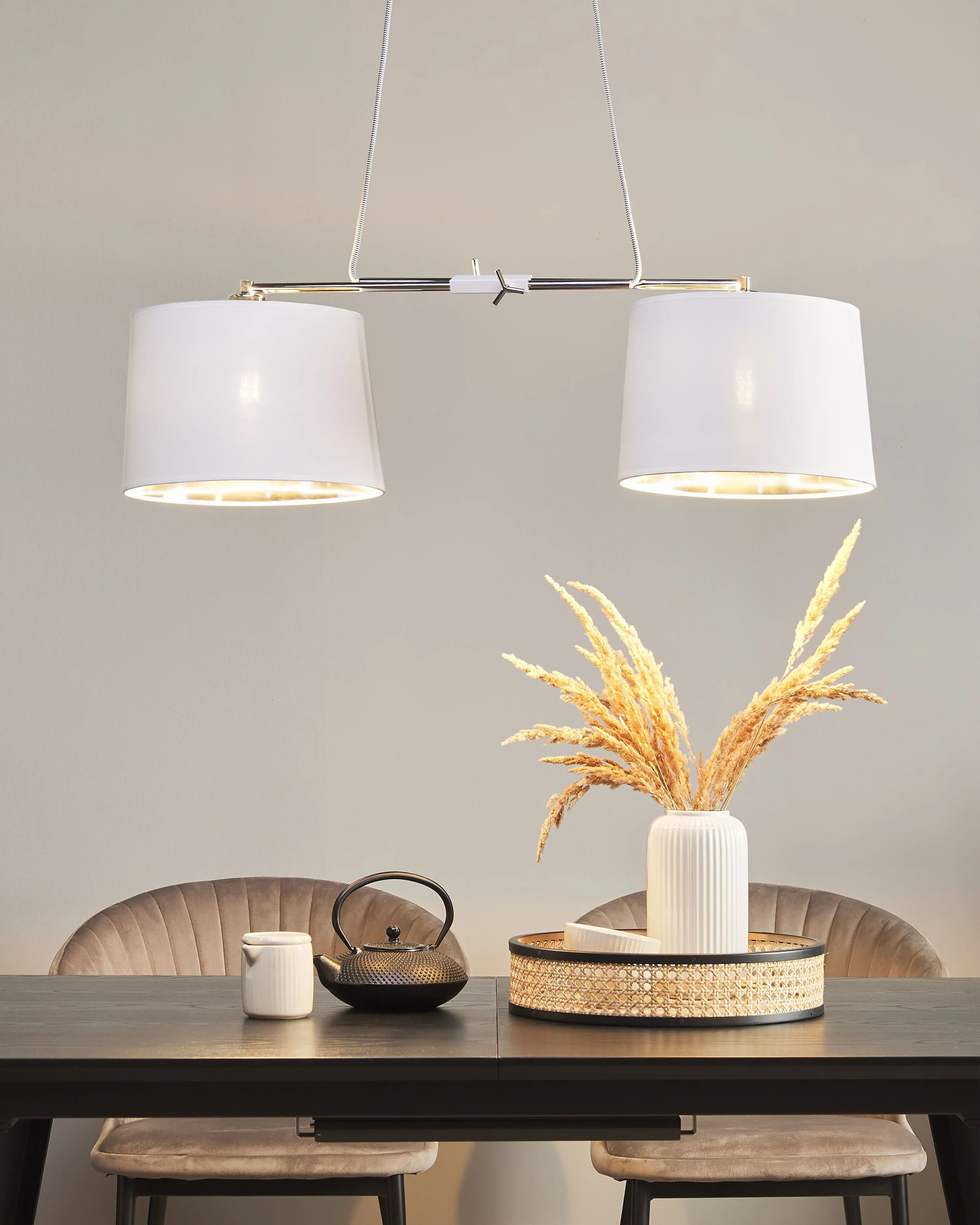 Hanglamp FUCINO Wit