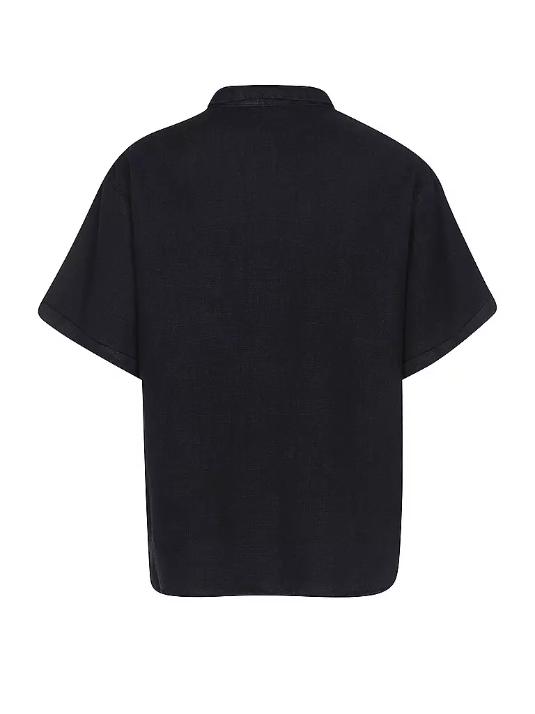 PENN&INK Leinenbluse  dunkelblau