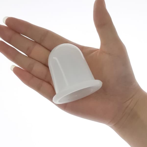 Vakuummassasje mot cellulitter - 7 deler - silikon