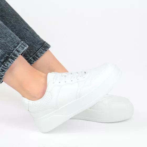 Baskets BLANC MERRY SCOTT