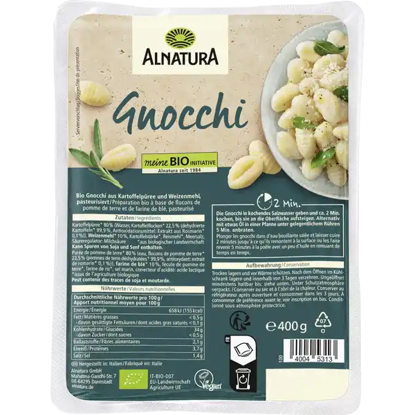 Bio Gnocchi