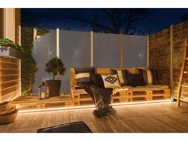 Paulmann LED-Stripe Plug & Shine Smooth, 3000K, 10m, Weiss Outdoor Stripe