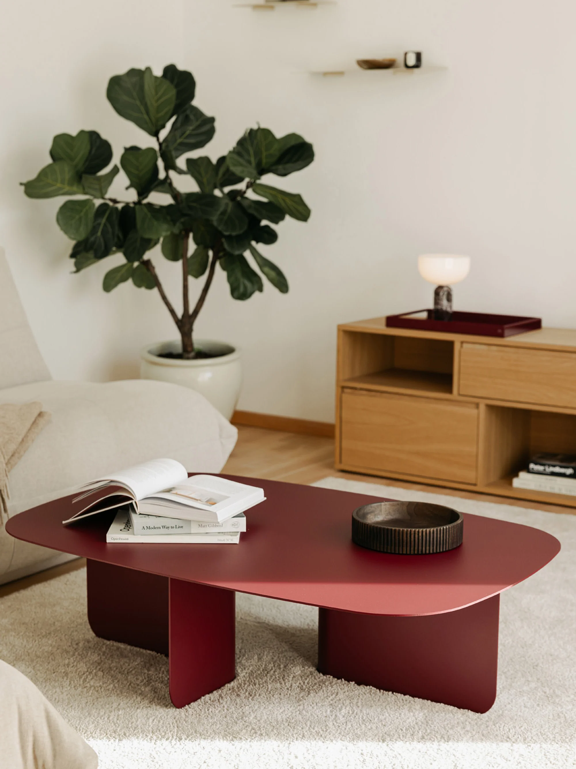 Handgemaakte salontafel Livia