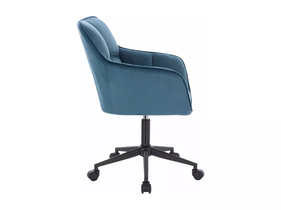 Chaise de bureau avec accoudoirs réglable en hauteur
