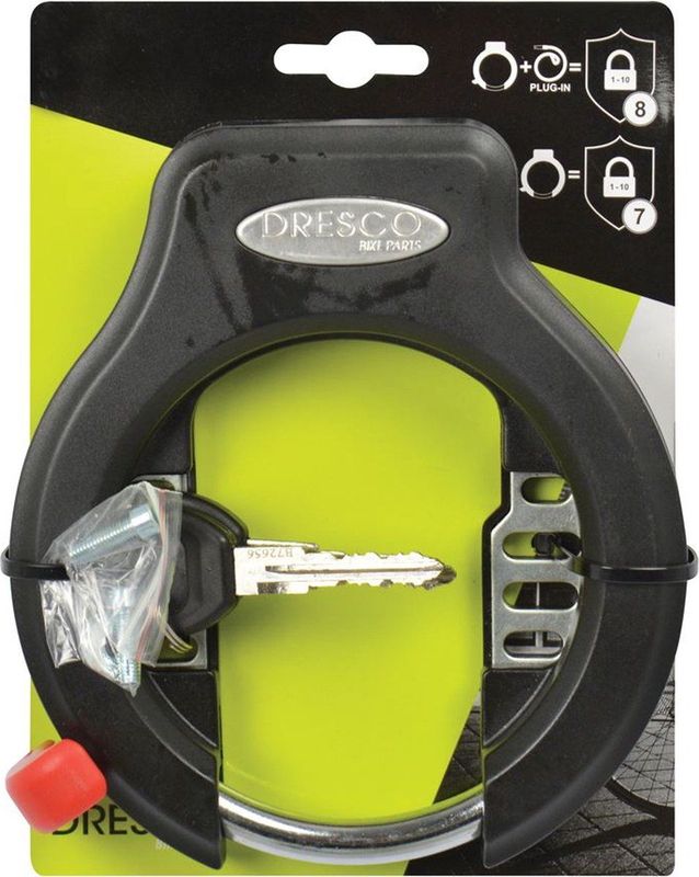 Dresco - RingSlot - Fietsslot - VeiligheidsSlot - Staal - Security Range 7