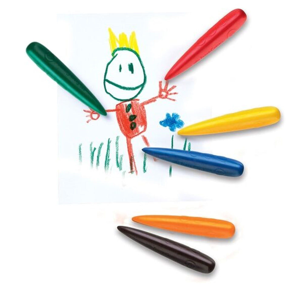 Køb Faber Castell Kridt 6 Farver