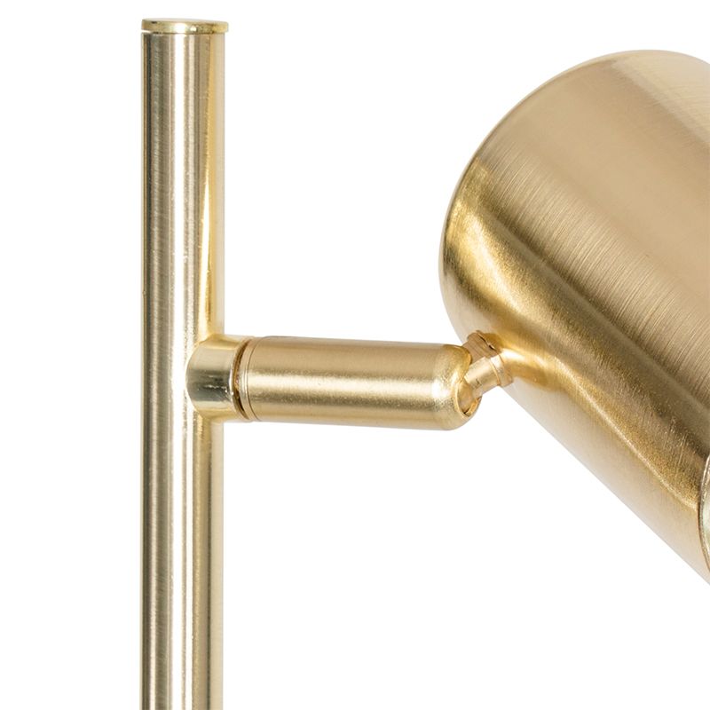 Moderne vloerlamp messing 3-lichts - Jeana