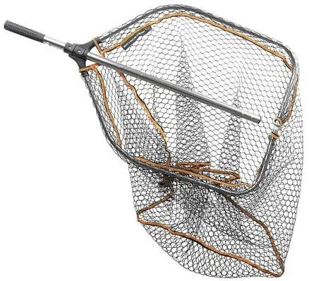 Savage Gear Pro Folding Rubber Large Mesh Landing Net XL (70x85cm)