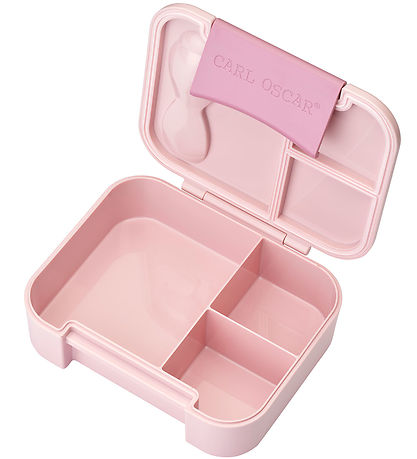Carl Oscar Brotdose m. Gabel/Löffel - BentoBox - Pink
