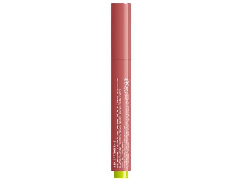 NYX Professional Makeup Lippenbalsam Fat Oil Slick Click 01 Pflegender Lippenstift mit ölhaltiger Formel