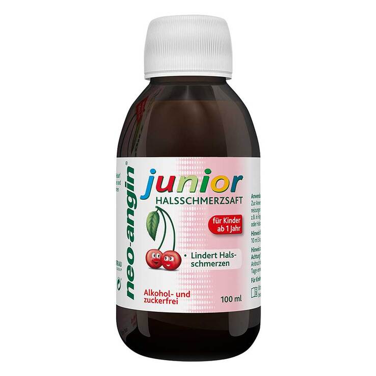 neo-angin® junior Halsschmerzssaft, 100 ml