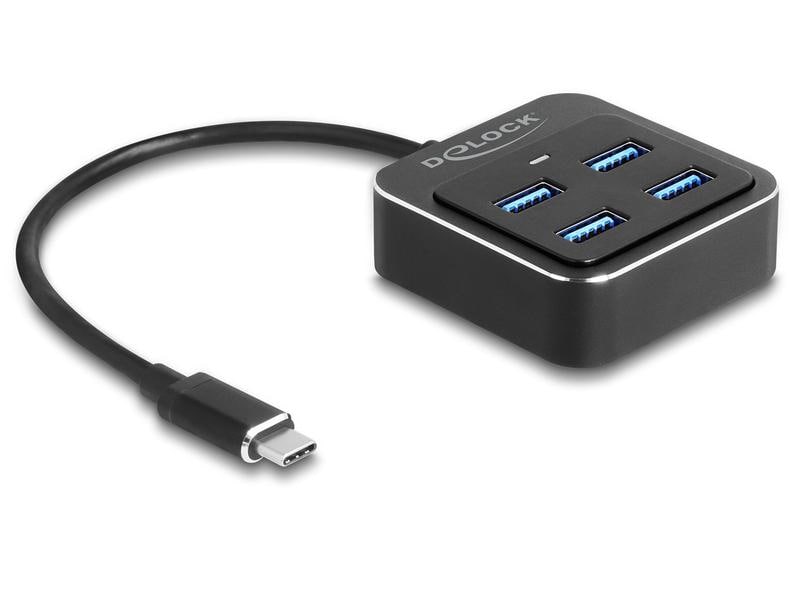 Delock USB-Hub 4 x USB 3.1 Typ-A Vier-Port-USB-A-Hub