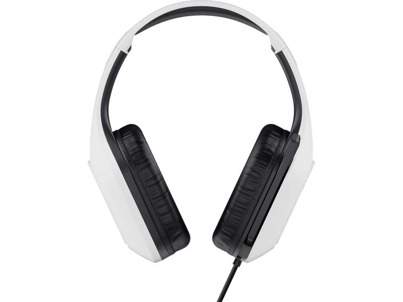Trust Headset GXT 415PS Zirox Schwarz/Weiss Federleichtes ohrumschliessendes Gaming-Headset, geeignet für Ihre PS5-Konsole