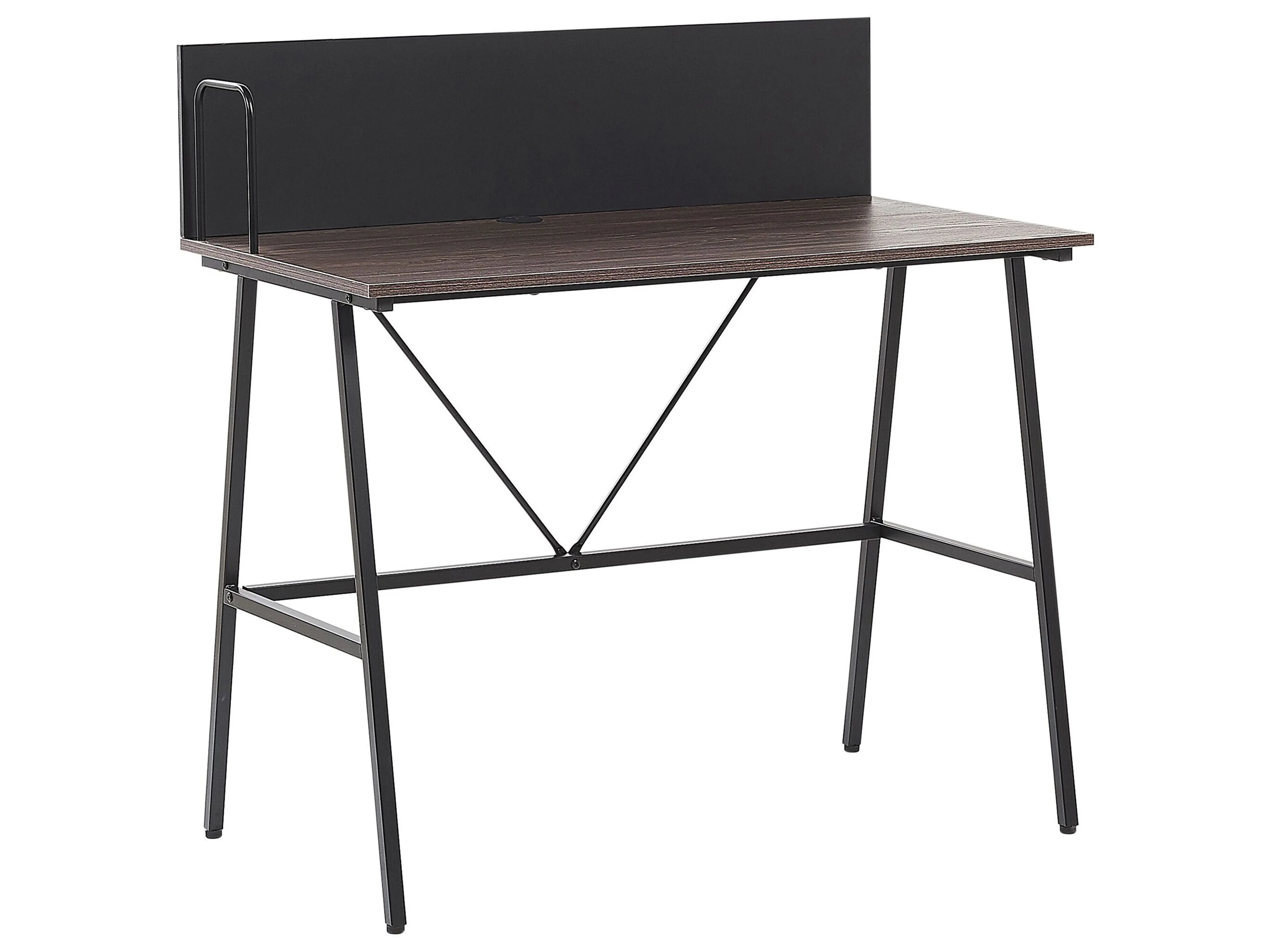 Bureau HASTINGS Bruin/zwart 100 cm 52 cm
