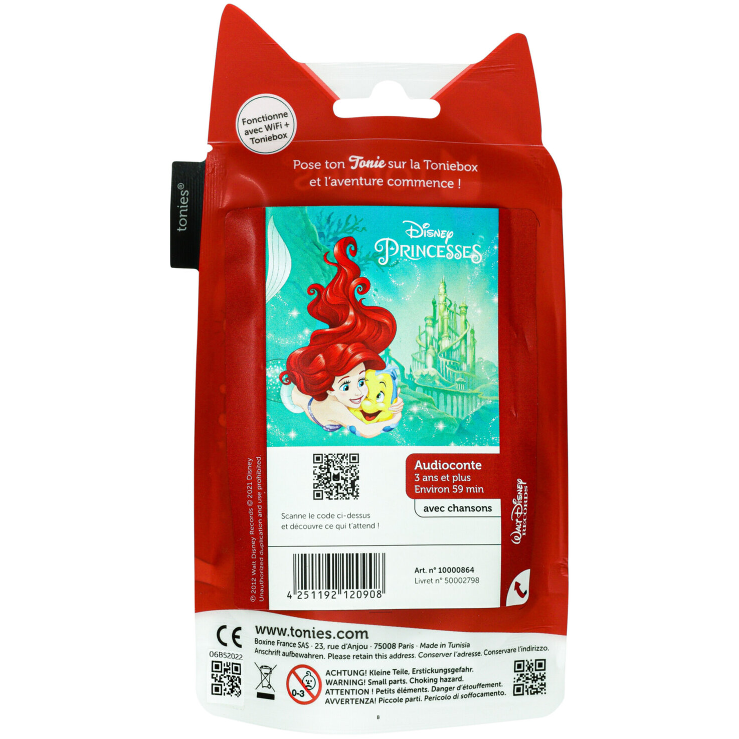 Tonies Disney Ariel la Petite Sirène (Französisch)