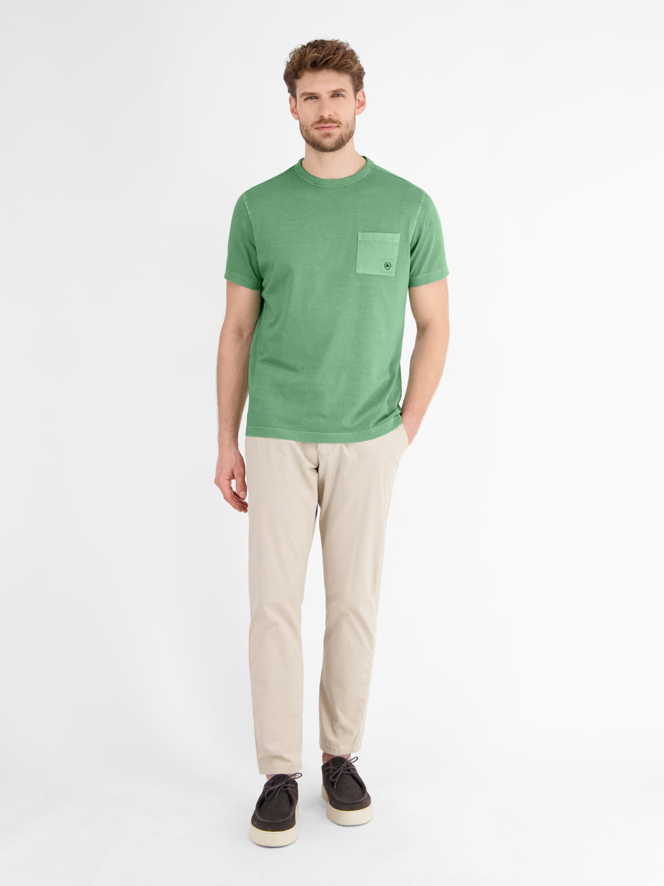 T-Shirt mit Brusttasche