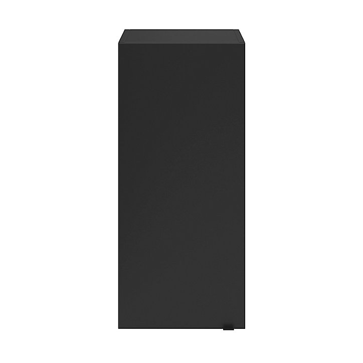Armoire de salle de bains GoodHome Imandra noir mat L. 40 x H. 90 x P. 36 cm