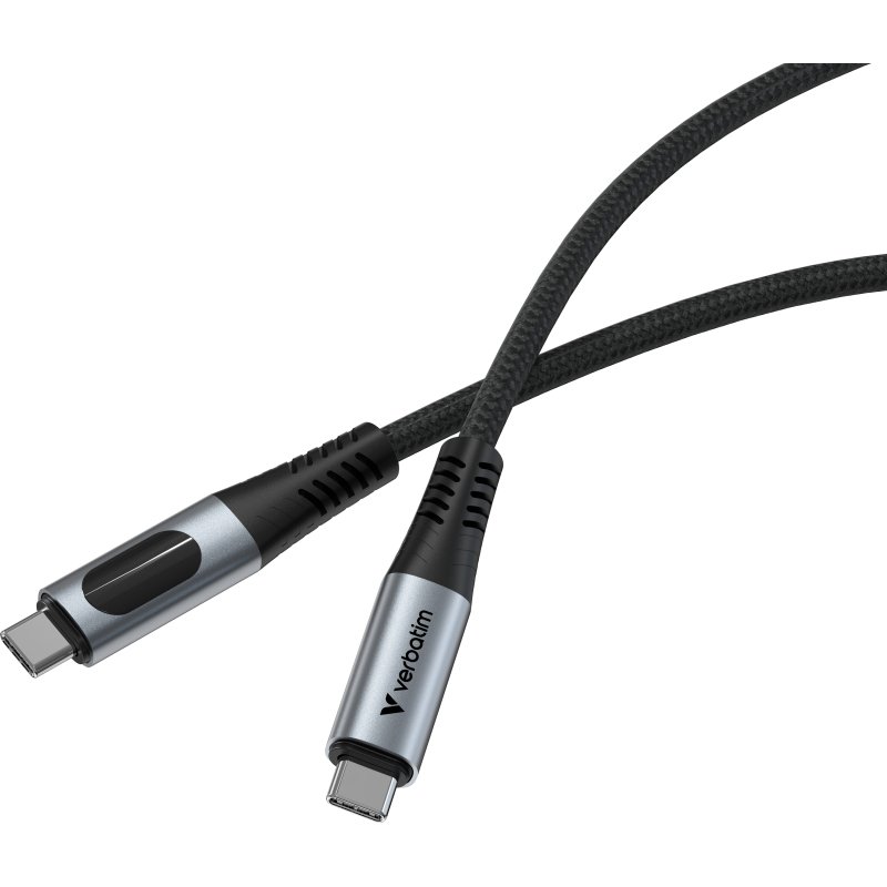 Verbatim 31848 câble USB USB 2.0 1,2 m USB C 0,48 Gbit/s 100 W Noir