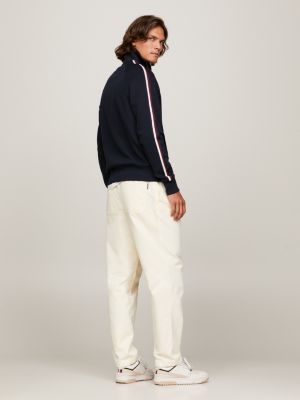 Moletom Global Stripe Flex Fleece com zíper até o peito