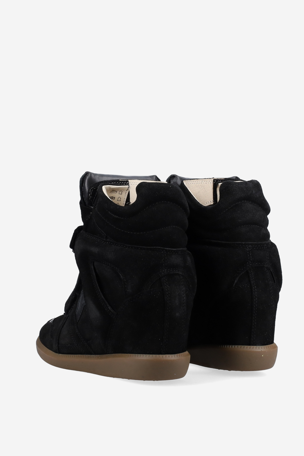 Bekett suede wedge sneakers