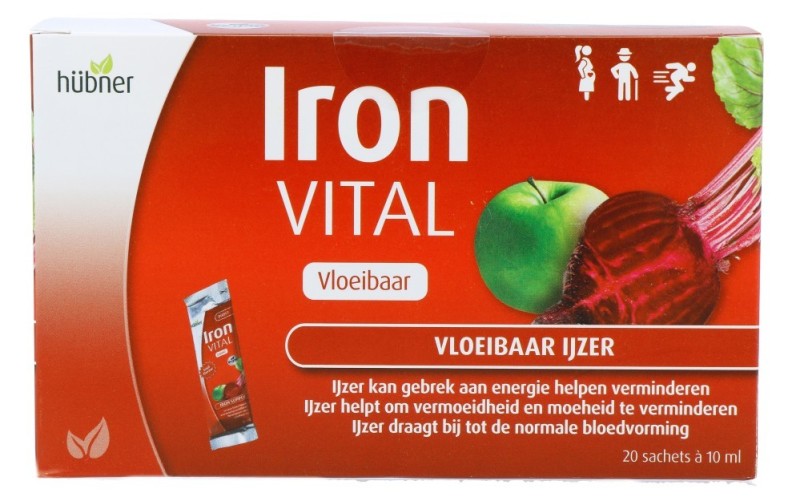 Hubner Iron Vital Vloeibaar IJzer 200 ML