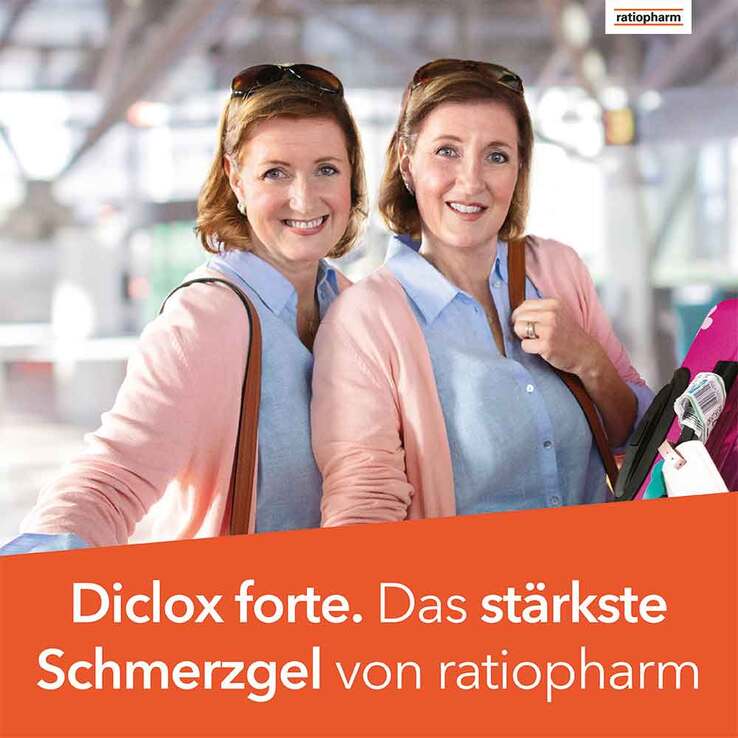 Diclox forte - Schmerzgel 2 %, mit Diclofenac, 2x150 g