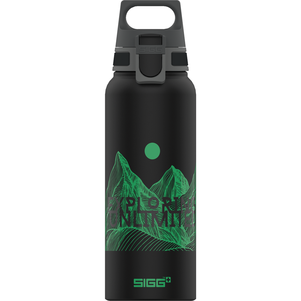 Sigg WMB Pathfinder 1.0L Trinkflasche black