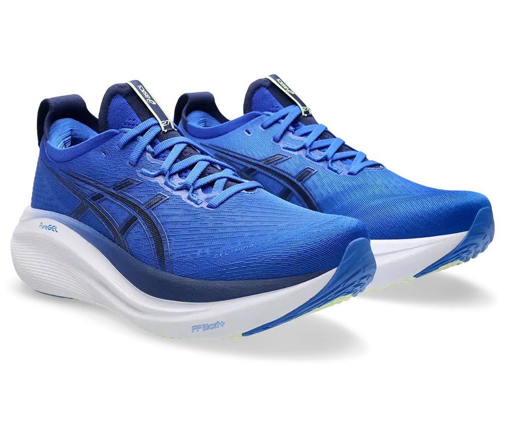 ASICS Gel-Nimbus 27 Hardloopschoenen Blauw/Donkerblauw Heren