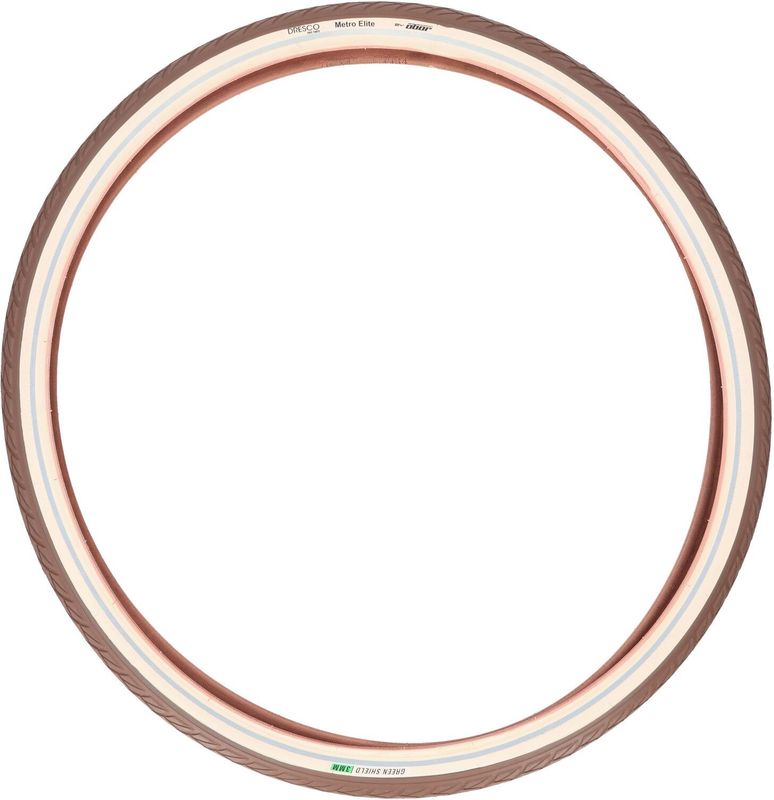 Dresco Anti-Lek Buitenband Metro Elite 28 x 1.75 (47-622) Reflectie Bruin/Creme